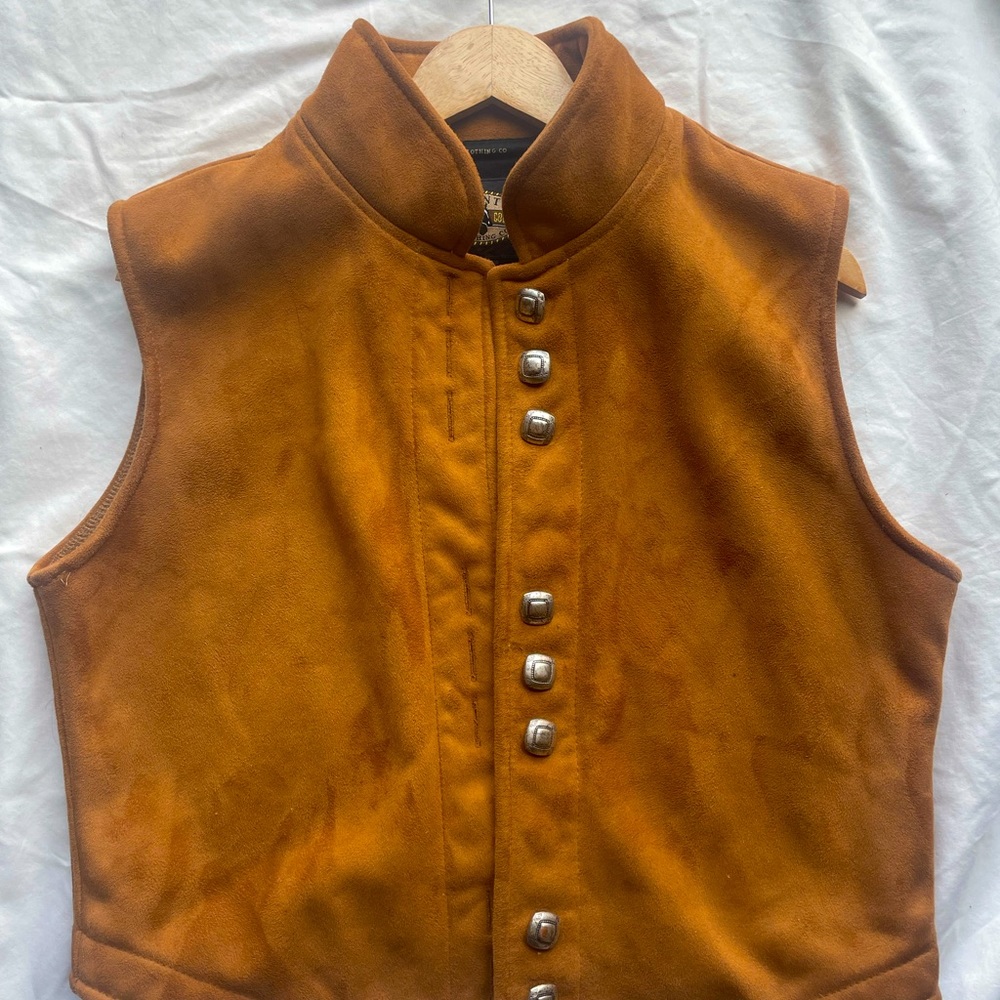 County Clothing Co. Cheyenne Collection suede vest